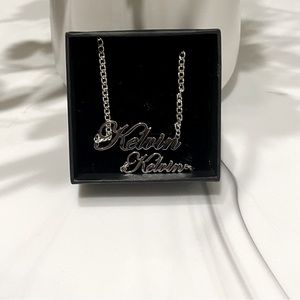 Name plated necklace